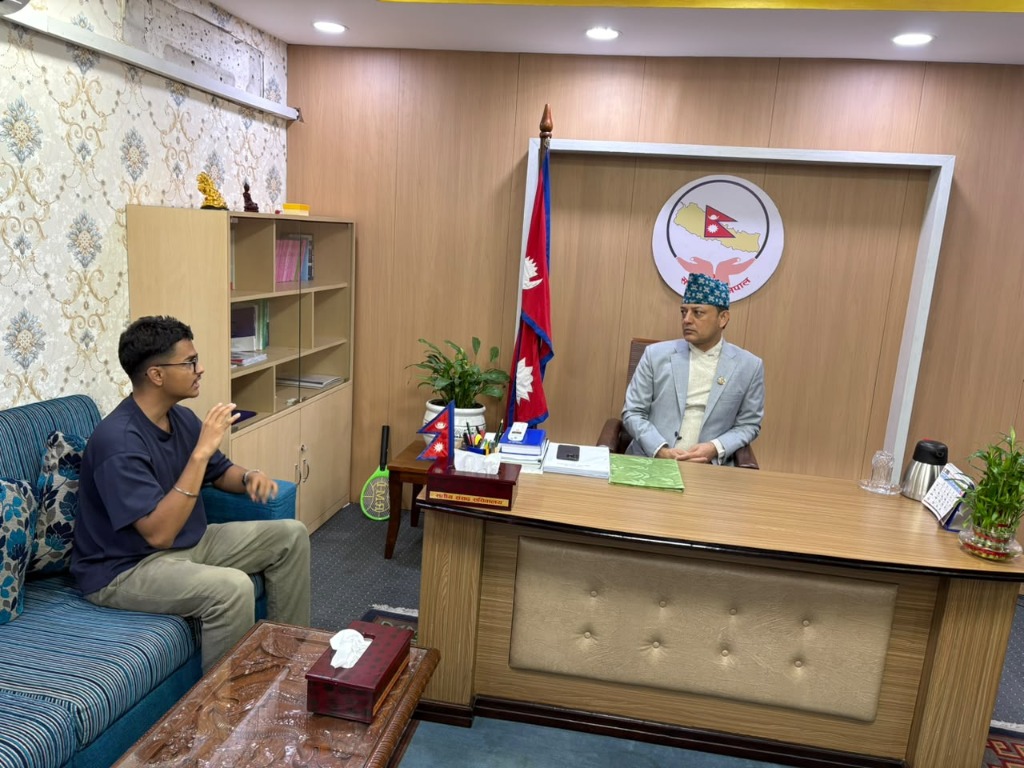 Unfold Nepal meeting with Rt. Hon. Speaker of the House of Representatives Dol Prasad Aryal